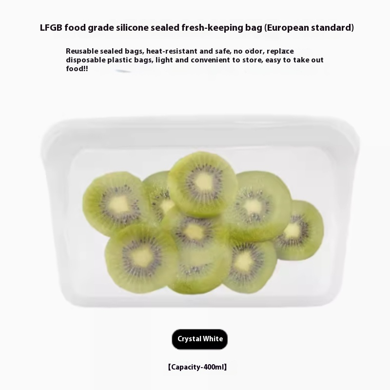 Reusable Silicone Food Storage Bag