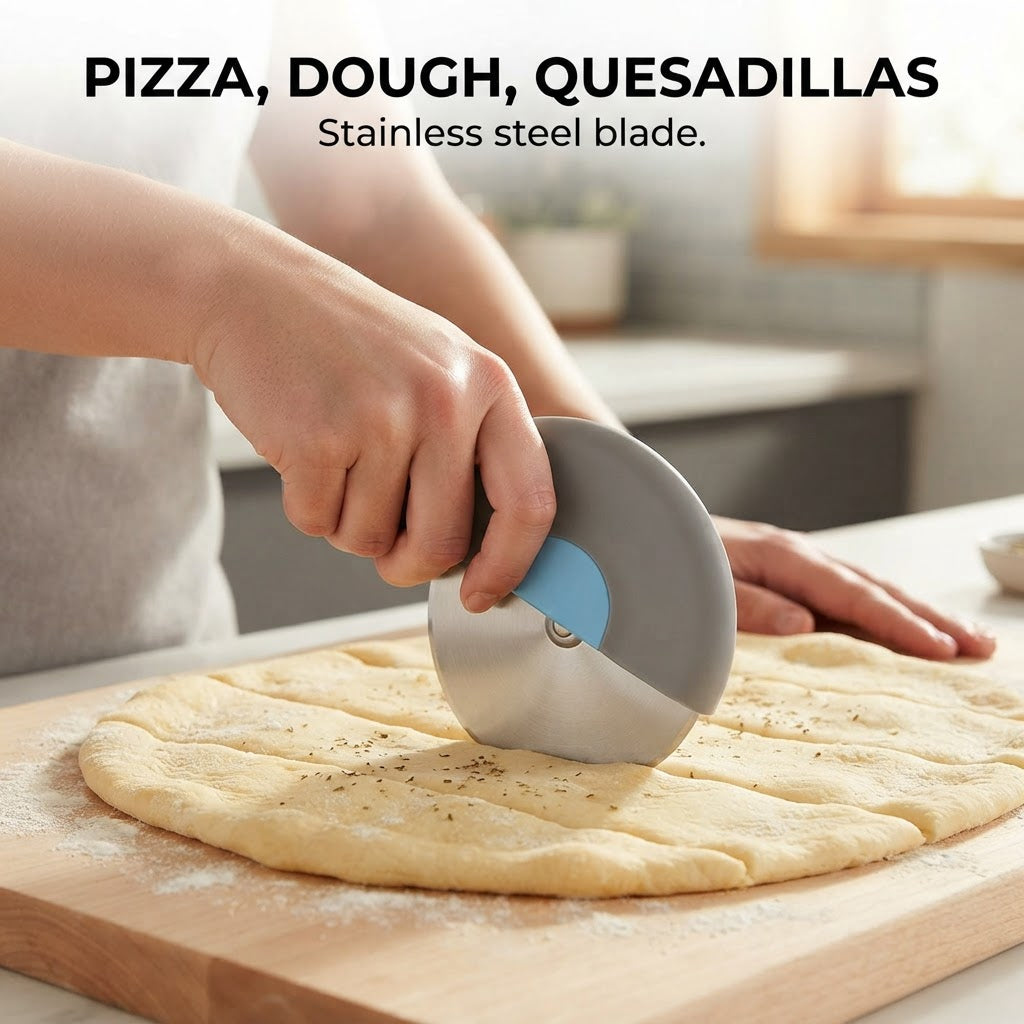 Pizza Cutter Wheel - Pizza, dough, quesadillas