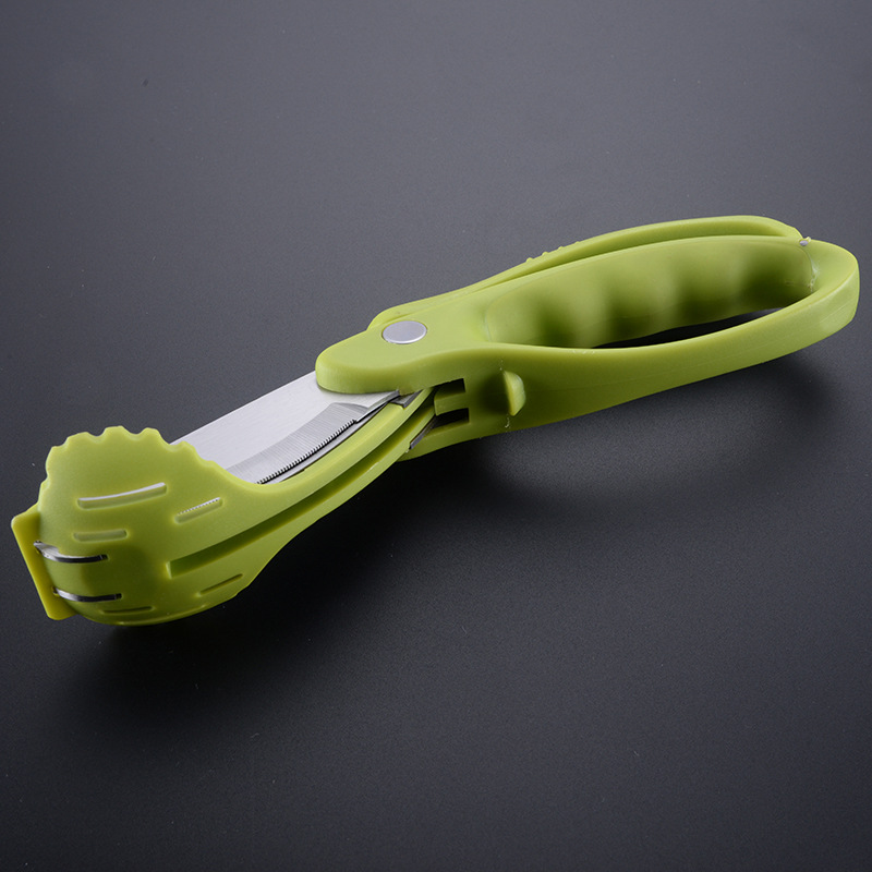 Salad Chopper Scissors - Chop Right in the Bowl