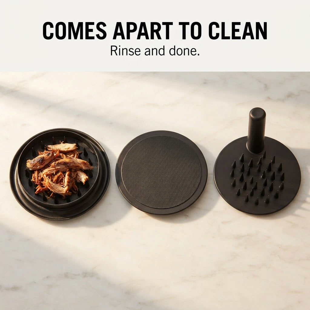 Meat Shredder Bowl - Comes apart to clean