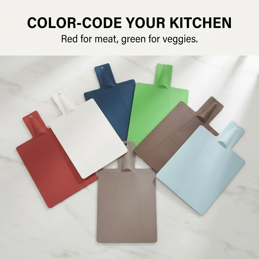 Color-Coded Cutting Board Set - Color-code your kitchen