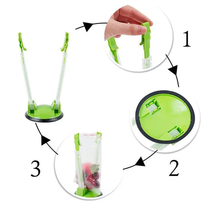 Meal Prep Bag Holder Stand