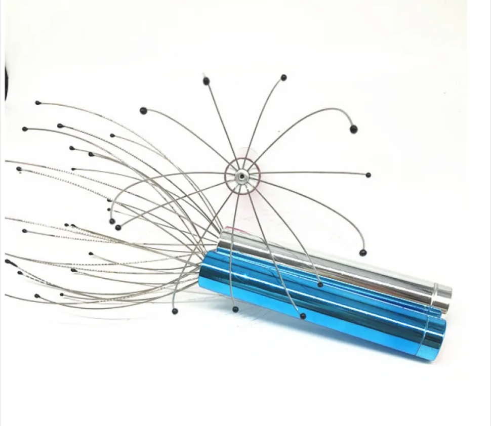Electric Scalp Massager - 8-Claw Vibration Head Massager