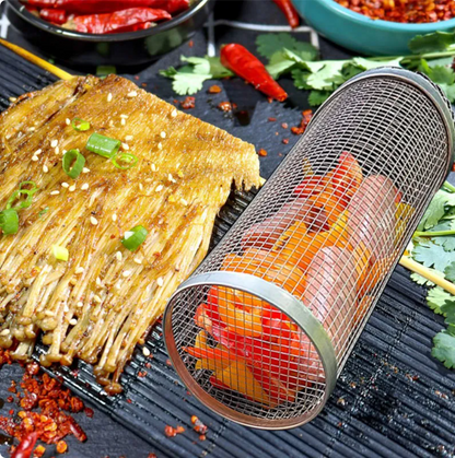 Rolling Grill Basket (2-Pack)