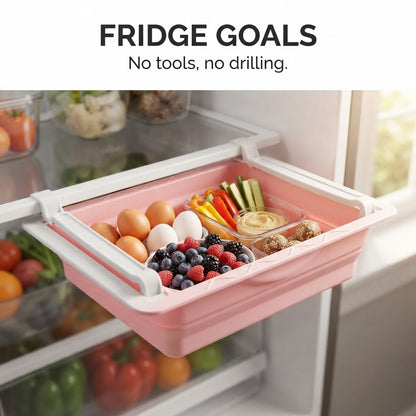 Pull-Out Fridge Organizer Drawer - Fridge goals
