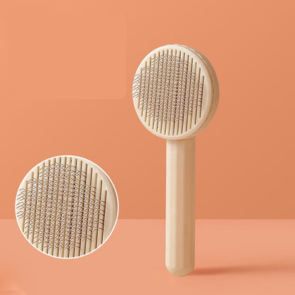 Self-Cleaning Slicker Brush for Cats & Dogs