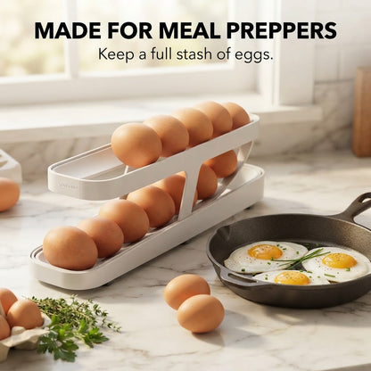Fridge Egg Holder - Made for meal preppers