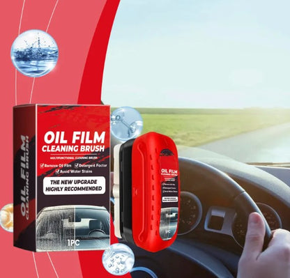 Car Glass Oil Film Remover with Brush Applicator