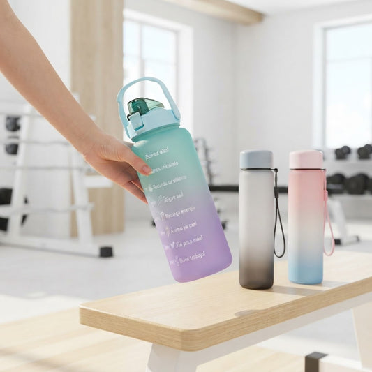 Motivational Half-Gallon Water Bottle Set (3 Pieces)