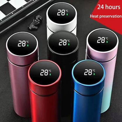 Smart Insulated Bottle with LED Temperature Display