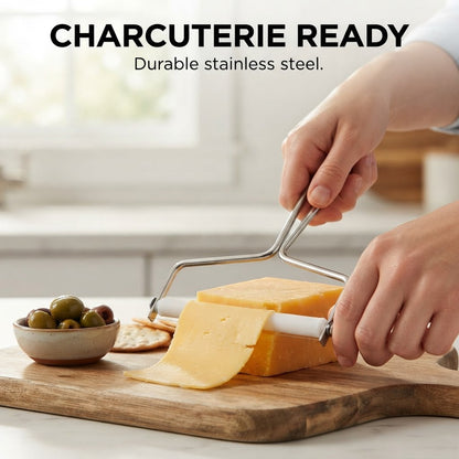 Stainless Steel Cheese Slicer - Charcuterie ready