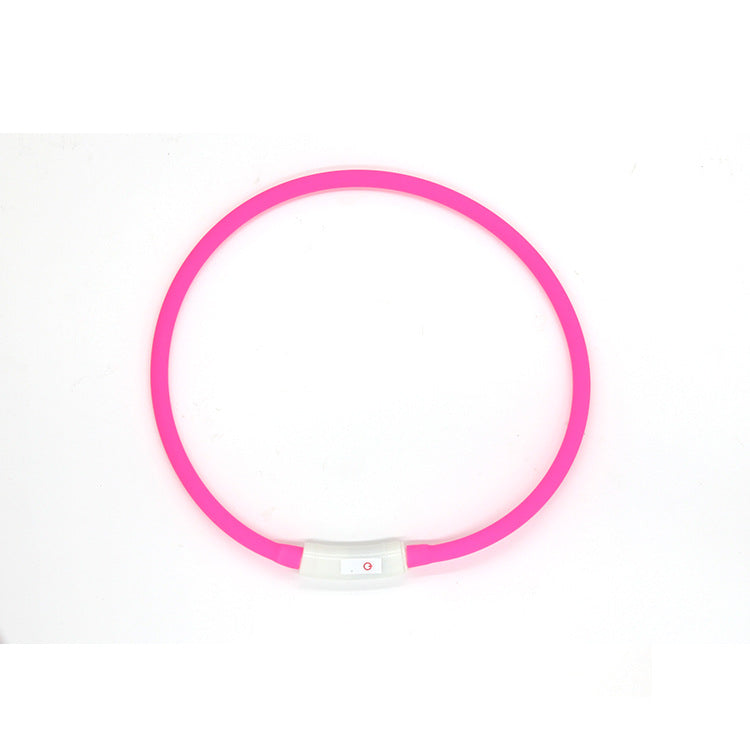 Rechargeable LED Light-Up Dog Collar