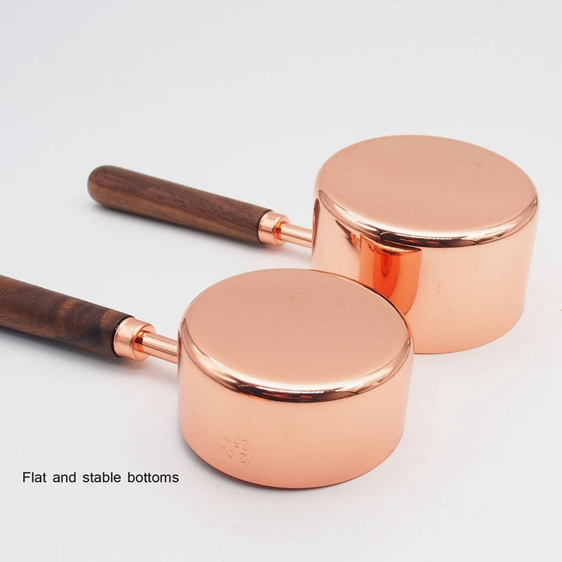 Copper Measuring Cups & Spoons Set (8-Piece)