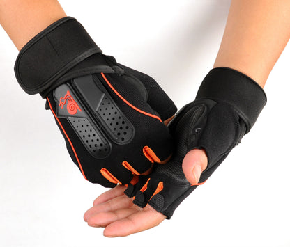Workout Gloves with Wrist Wraps