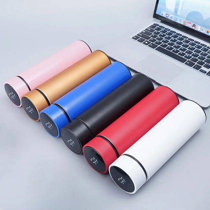 Smart Insulated Bottle with LED Temperature Display