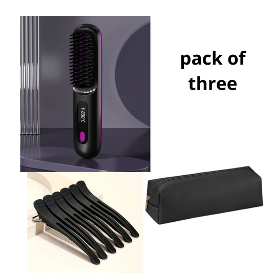 Cordless 2-in-1 Hair Straightener & Curler