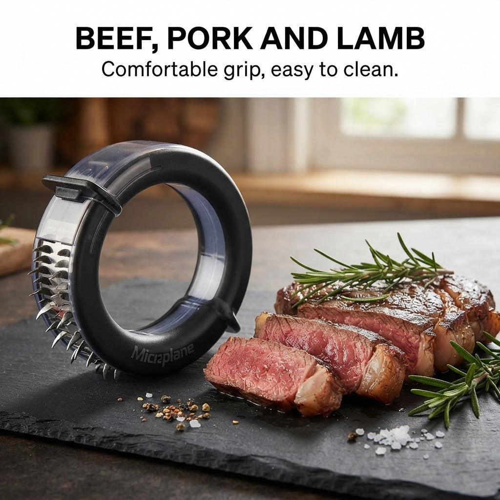 4-in-1 Meat Tenderizer Hammer - Beef, pork and lamb