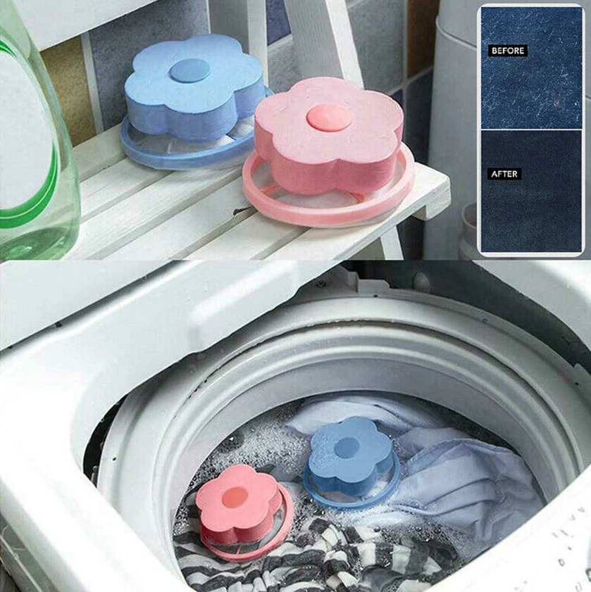 Floating Pet Hair Catcher for Washing Machine (2-Pack)