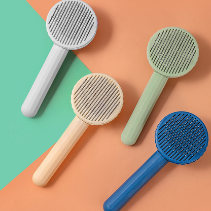 Self-Cleaning Slicker Brush for Cats & Dogs