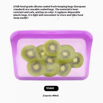 Reusable Silicone Food Storage Bag