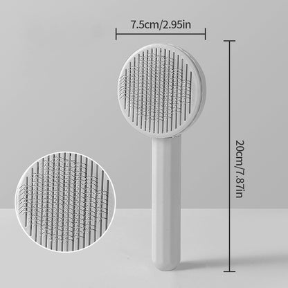 Self-Cleaning Slicker Brush for Cats & Dogs