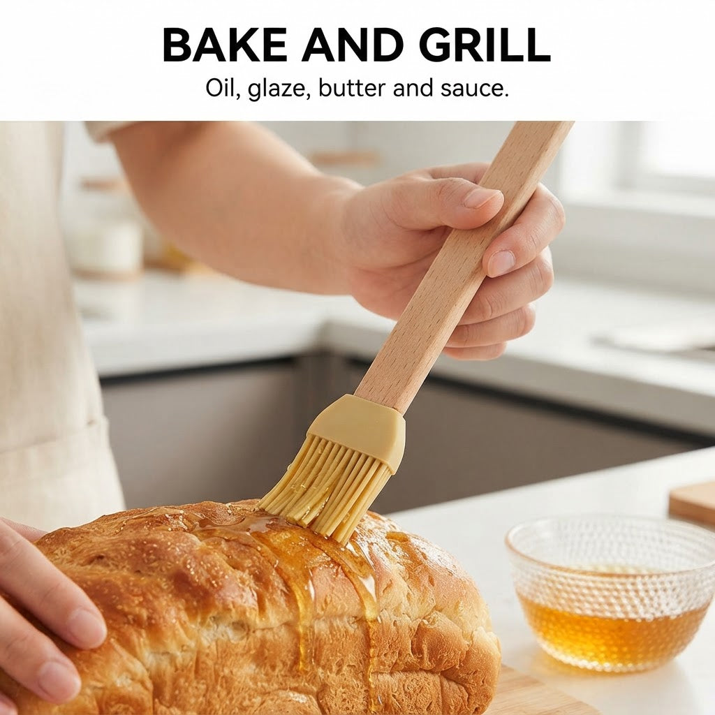 Silicone Basting Brush - Bake and grill