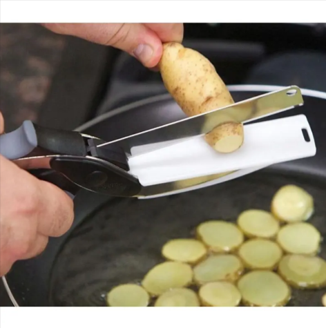 2-in-1 Knife & Cutting Board Shears