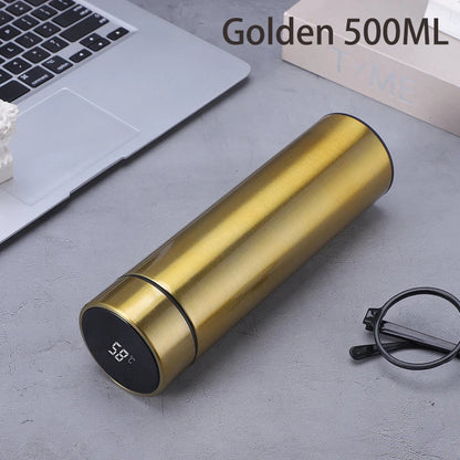 Smart Insulated Bottle with LED Temperature Display