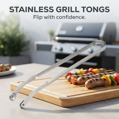 Stainless Steel Grill Tongs