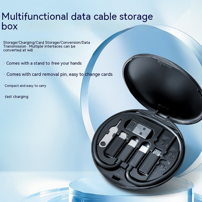5-in-1 Travel Charging Cable Kit with Case