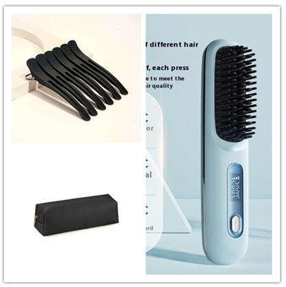 Cordless 2-in-1 Hair Straightener & Curler