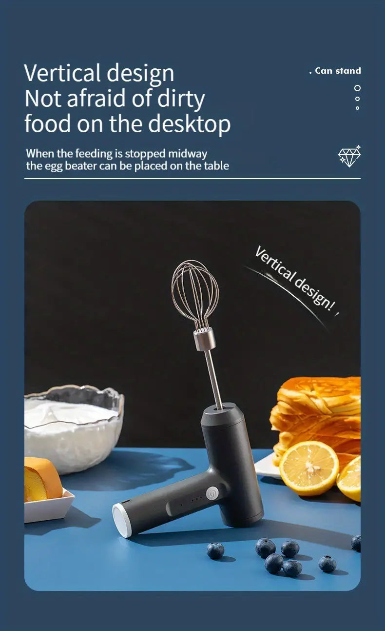 Cordless Rechargeable Hand Mixer
