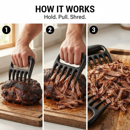 Meat Shredder Claws - How it works