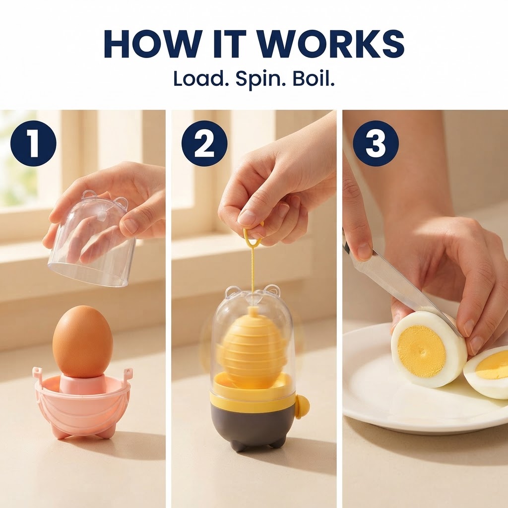Golden Egg Shaker - How it works