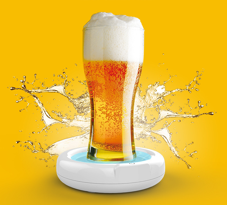 Rechargeable Ultrasonic Beer Foamer