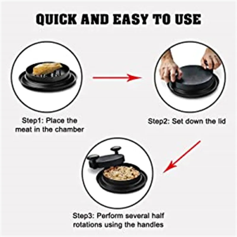 Meat Shredder Bowl - Shred Chicken in Seconds
