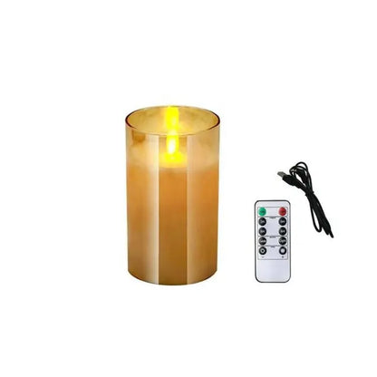 Rechargeable Flameless LED Candles (Set of 3)