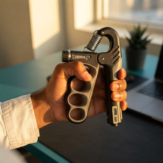 Adjustable Grip Strengthener with Rep Counter