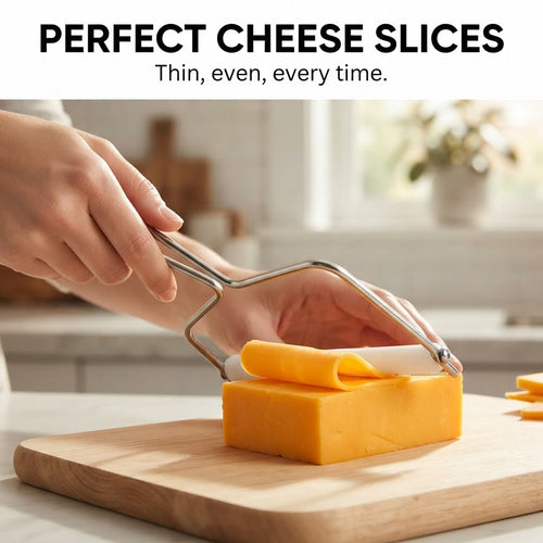 Stainless Steel Cheese Slicer - Perfect cheese slices