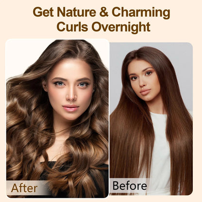 Satin Heatless Curling Rod - Overnight No-Heat Curls