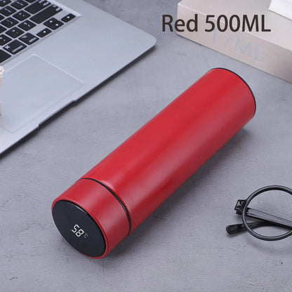 Smart Insulated Bottle with LED Temperature Display