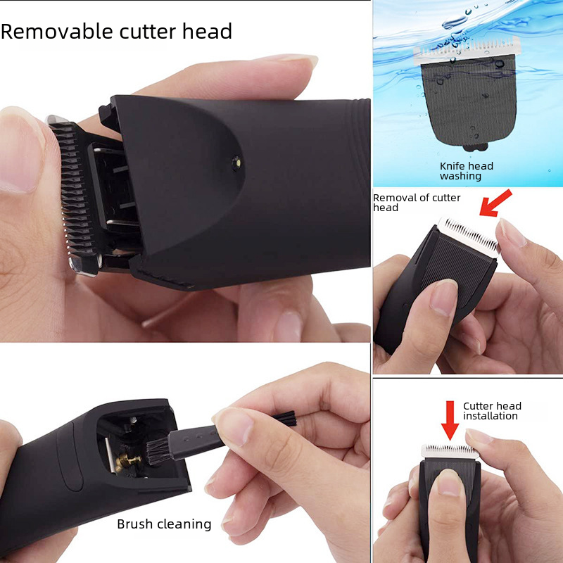 Men's Body Hair Trimmer with Charging Dock