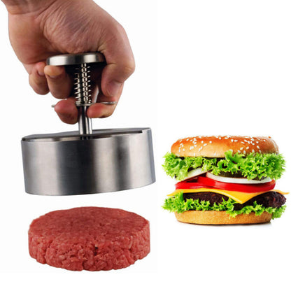 Stainless Steel Burger Press