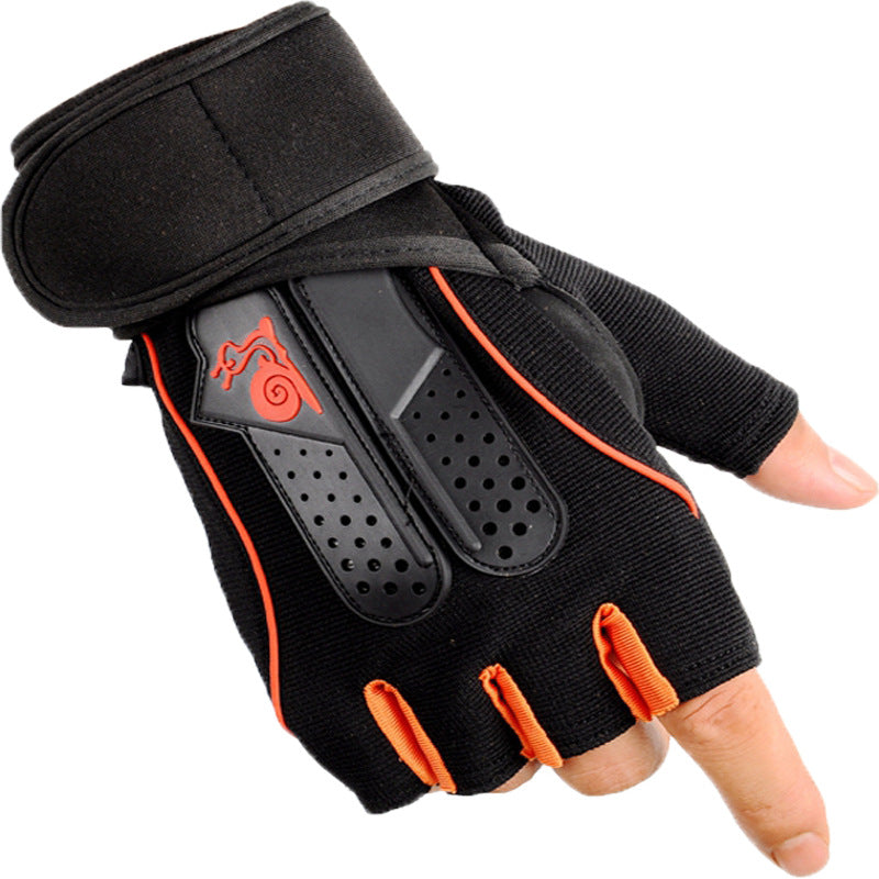Workout Gloves with Wrist Wraps