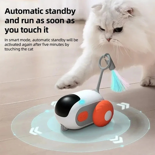 Interactive Remote Control Cat Toy Car