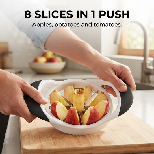 Apple Slicer & Corer - 8 slices in 1 push