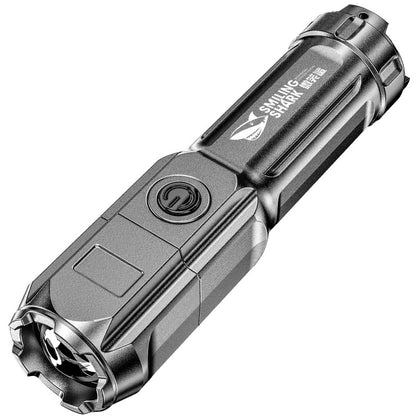 Tactical Zoom LED Flashlight - USB Rechargeable