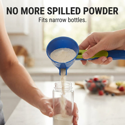 Measuring Spoon Funnel - No more spilled powder
