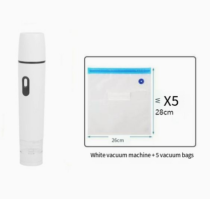 Mini Handheld Vacuum Sealer with 5 Bags