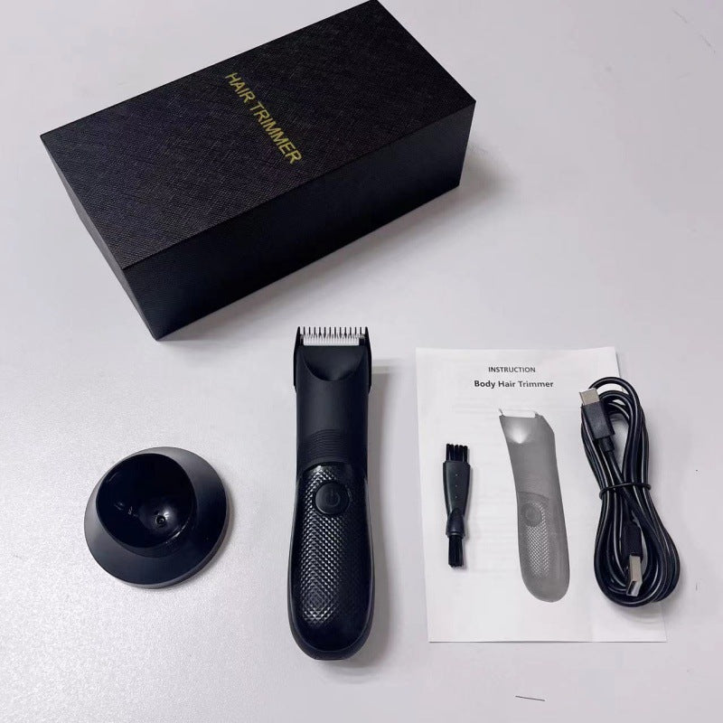 Men's Body Hair Trimmer with Charging Dock